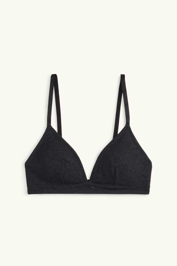 Femmes - Bralette - ampliforme - noir