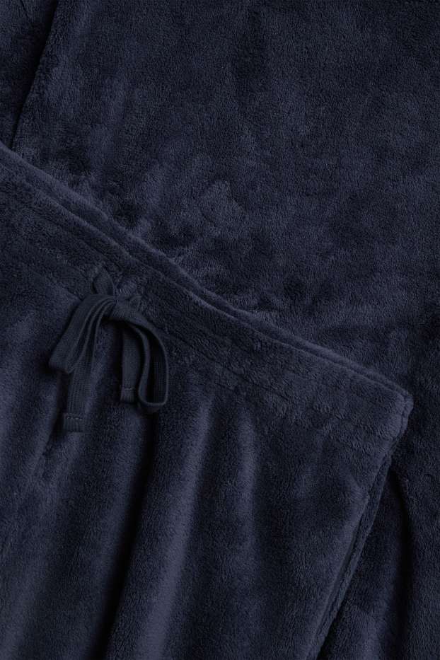 Hommes - Pyjama - bleu foncé