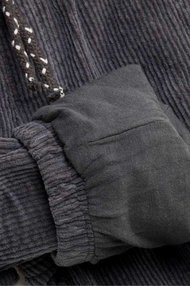 Baby Jungen - Baby-Thermo-Cargohose - dunkelgrau