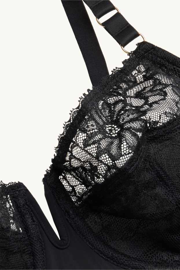 Femmes - Soutien-gorge avec armatures - non ampliforme - noir
