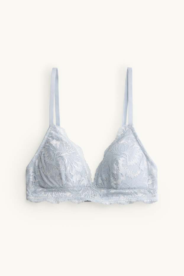 Femmes - Bralette - ampliforme - bleu clair