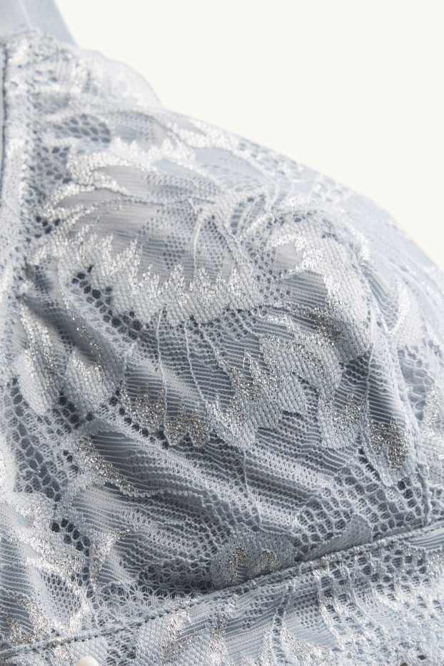 Femmes - Bralette - ampliforme - bleu clair