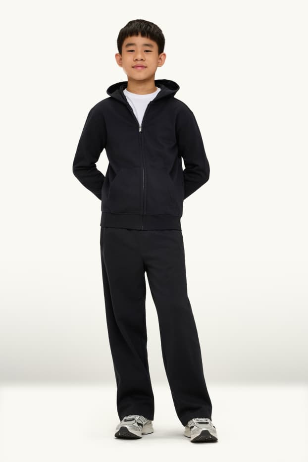 Kinderen: jongens - Joggingbroek - zwart