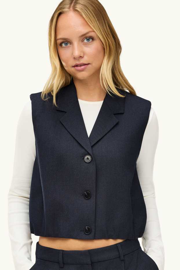 Dona - Armilla - regular fit - blau fosc