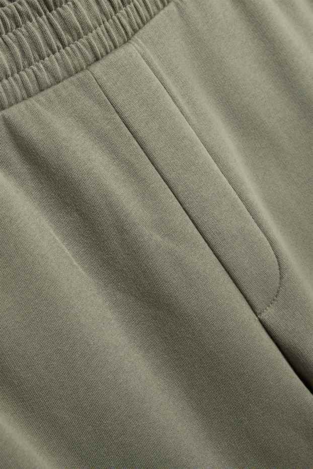 Heren - Joggingbroek - regular fit - groen