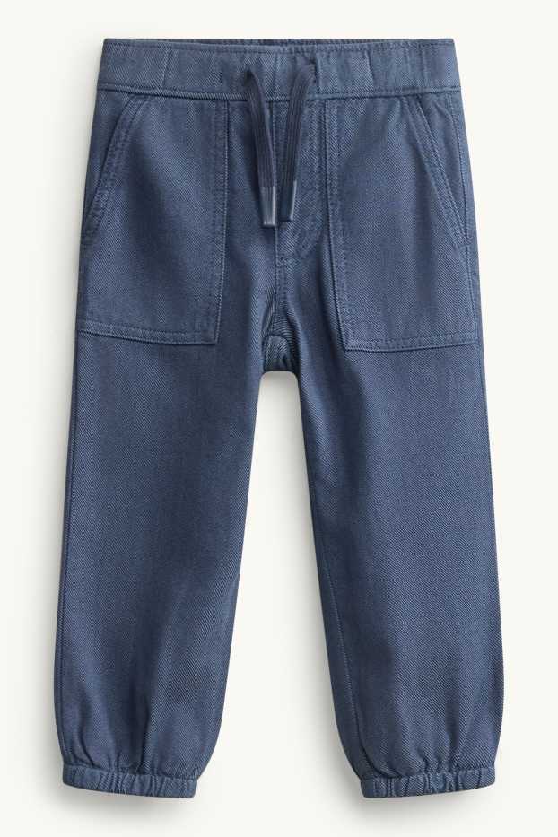 Kinder Jungen - Thermo-Jogginghose - dunkelblau