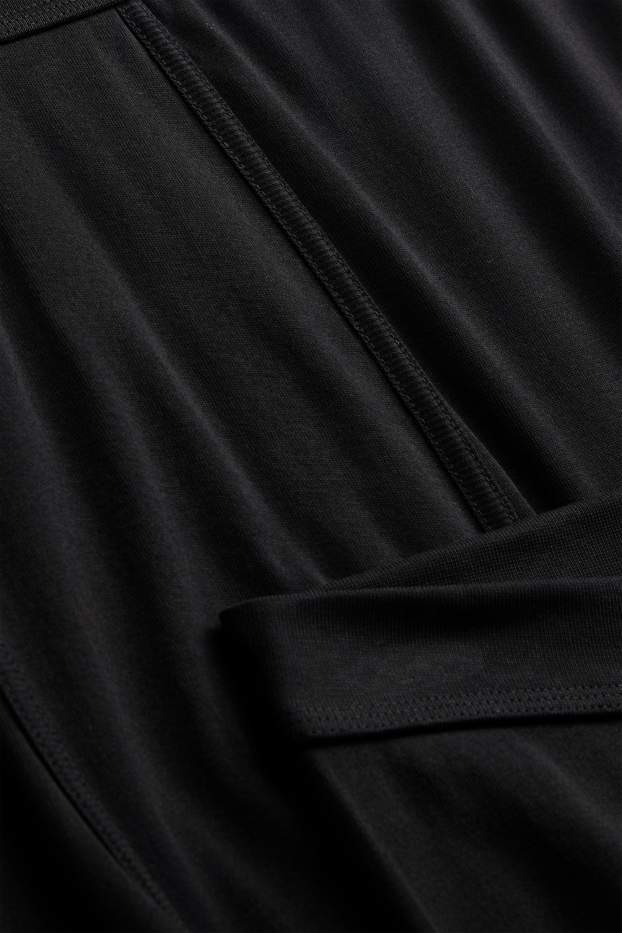 Home - Paquet de 2 - pantalons llargs interiors - negre