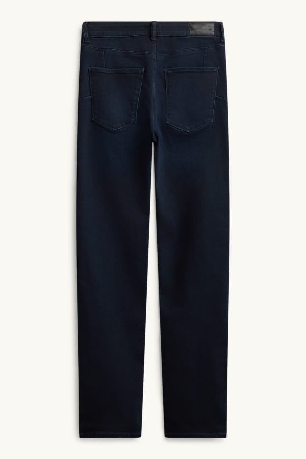 Dona - Slim Jeans - mid waist - texans modeladors - LYCRA® - texà blau fosc