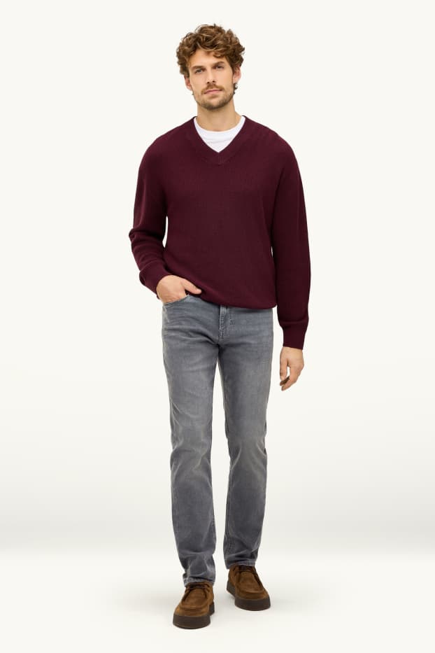 Uomo - Slim jeans - flex jog denim - jeans grigio chiaro