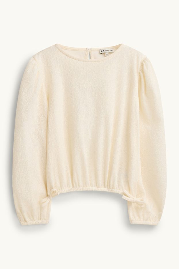 Bambine - T-shirt - crema