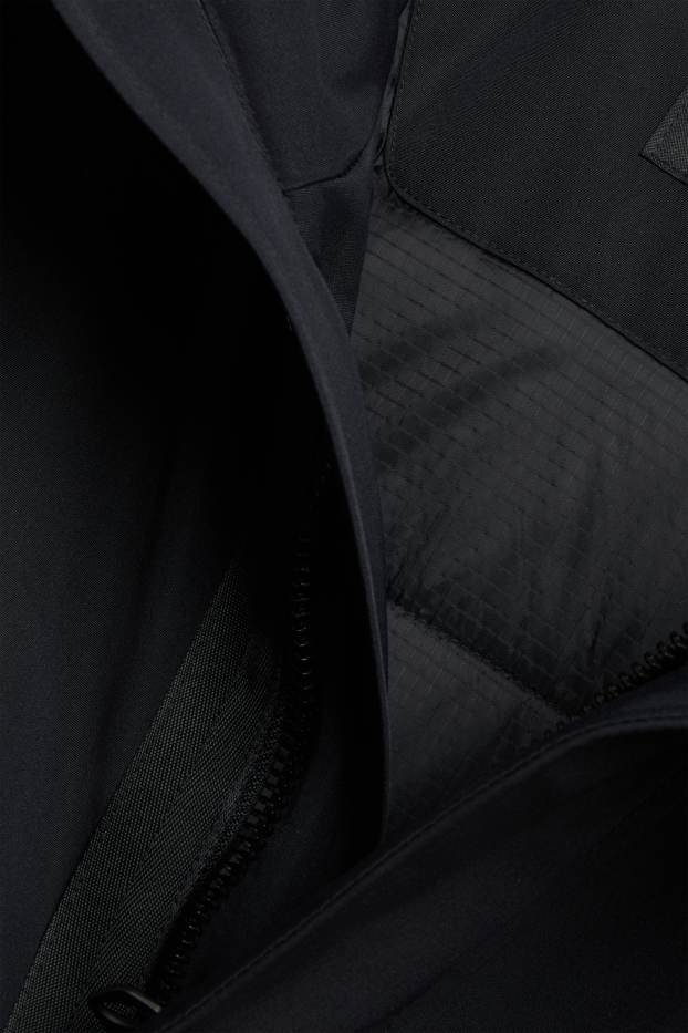 Men - Parka with hood - lined - black