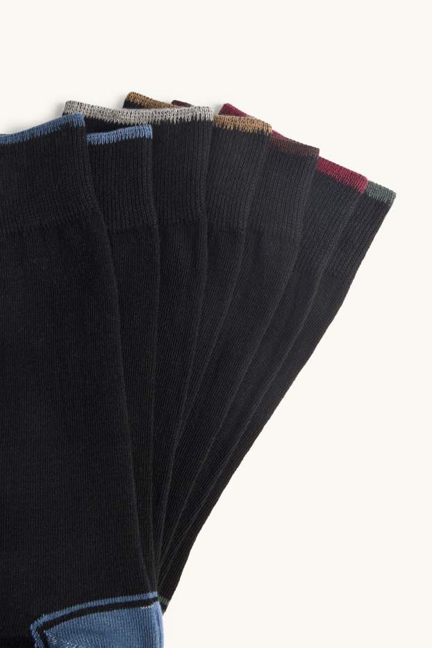 Home - Paquet de 7 - mitjons - negre