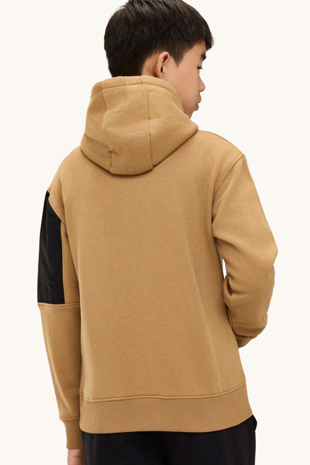 Children Boys - Hoodie - Caramel