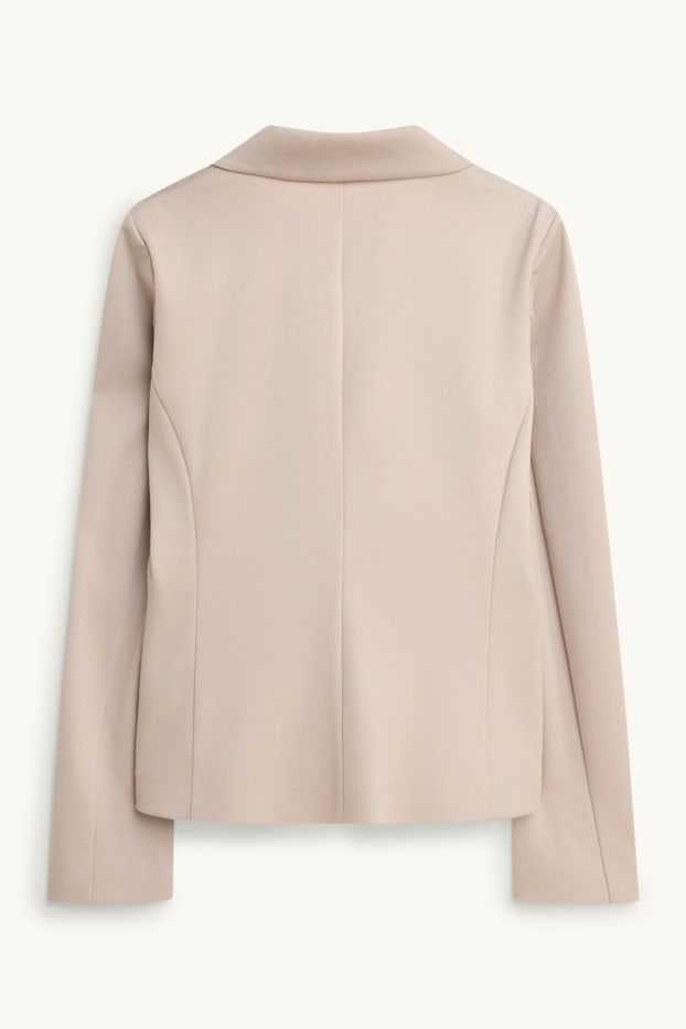 Femei - Blazer office - cambrat - bej