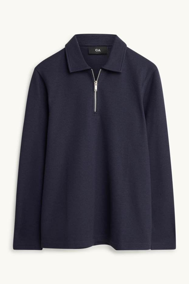 Men - Sweatshirt - dark blue