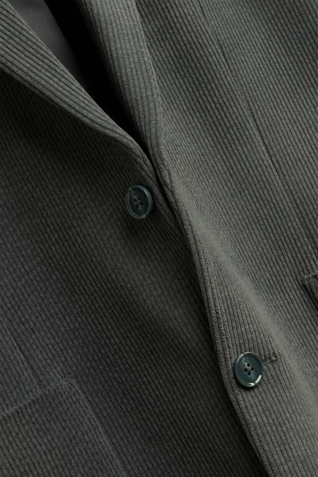 Herren - Cord-Baukasten-Sakko - Regular Fit - Stretch - khaki