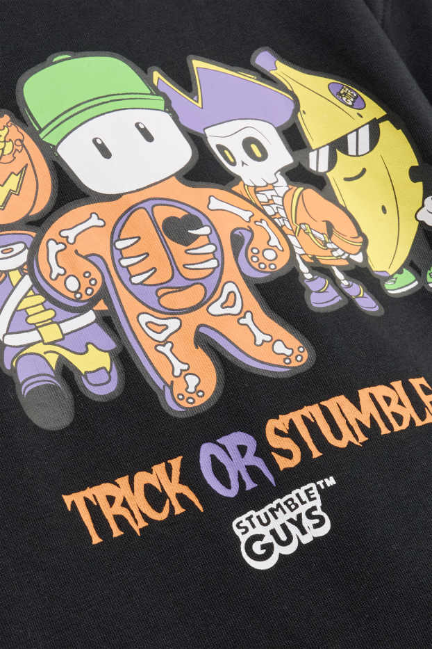 Enfants garçons - Halloween - Stumble Guys – sweat - noir