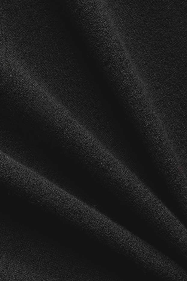 Donna - Maglione con scollo a V - nero