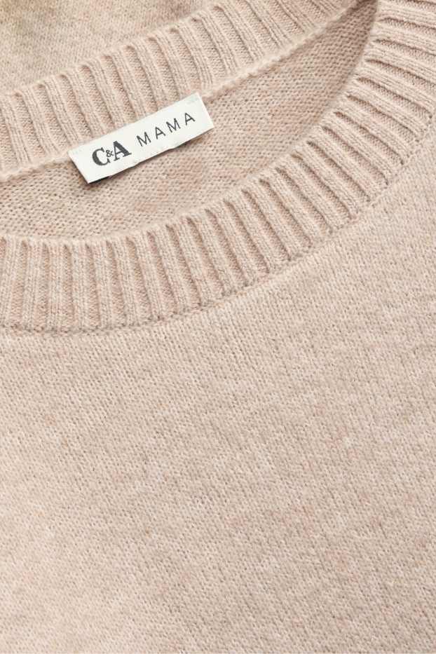 Damen - Still-Pullover - beige-melange