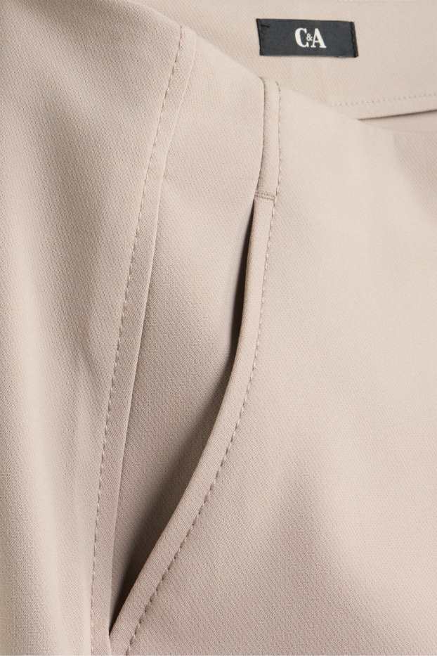 Dona - Pantalons formals - high waist - wide leg - sorra