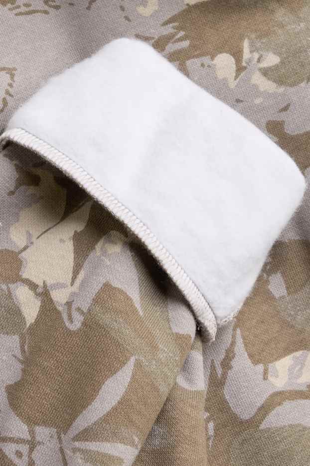 Kinder Buben - Hoodie - gemustert - camouflage