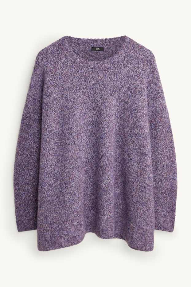 Femei - Pulover - violet deschis