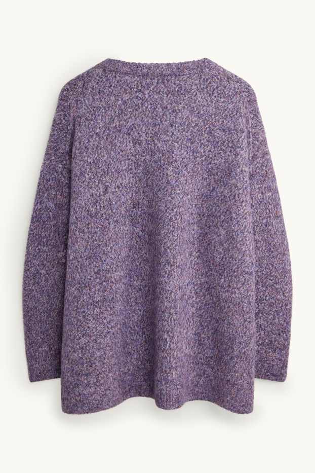 Femei - Pulover - violet deschis