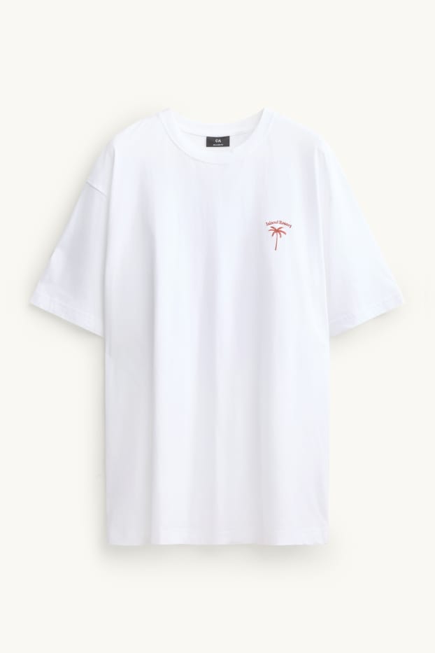 Men - T-shirt - white