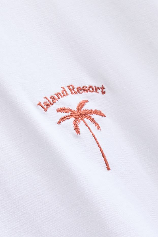 Men - T-shirt - white