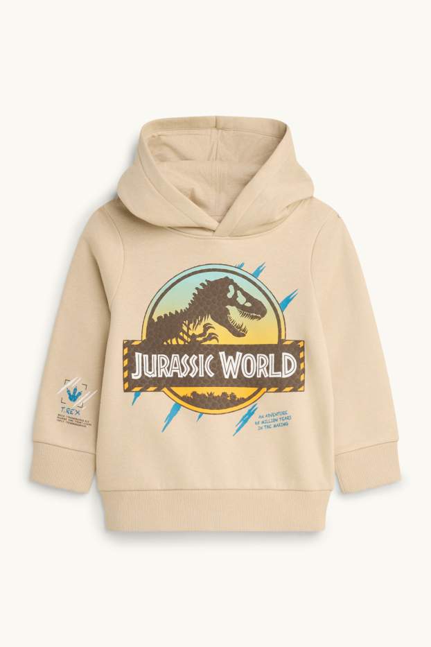 Kinder Buben - Jurassic World - Hoodie - beige / braun