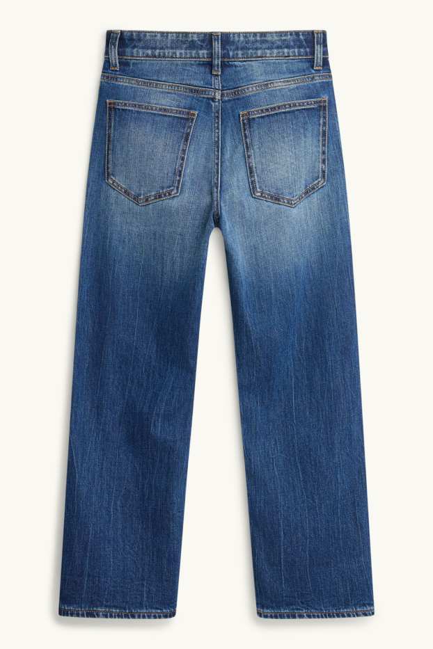 Kinder Buben - Relaxed Jeans - Thermojeans - jeansblau