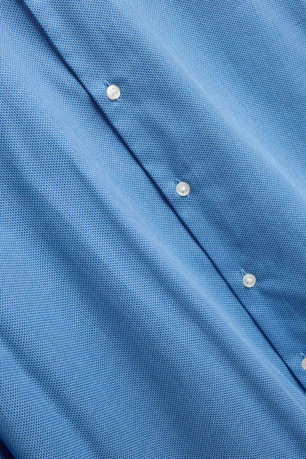 Home - Camisa formal - regular fit - Kent - fàcil de planxar - blau
