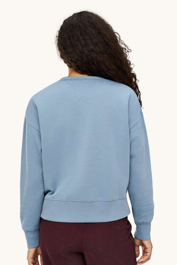 Women - Sweatshirt - light blue