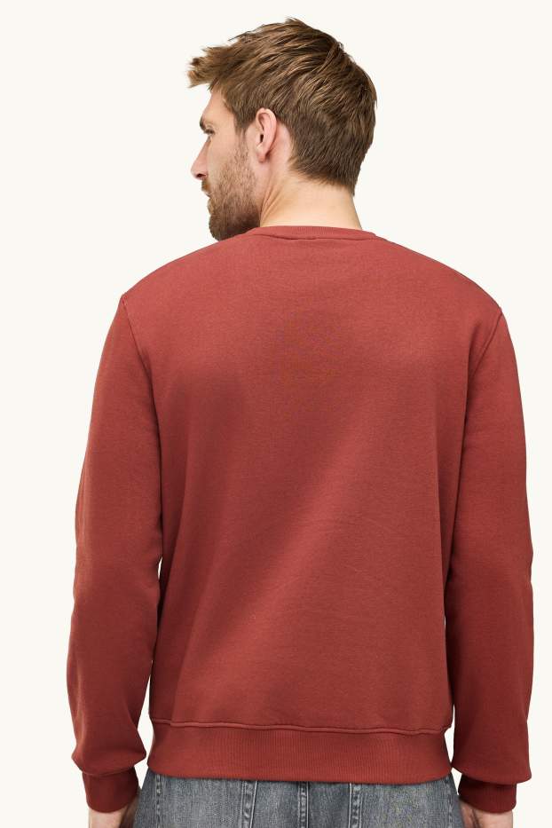 Herren - Sweatshirt - rostbraun