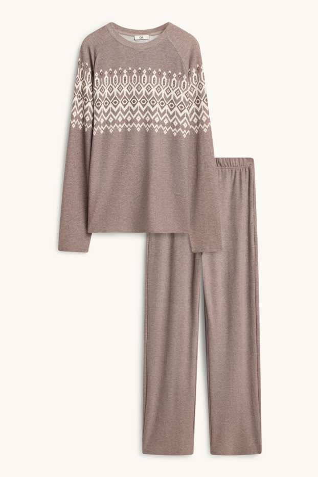 Femmes - Pyjama - taupe