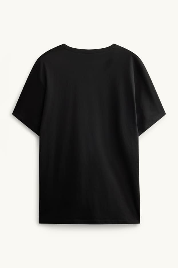 Herren - T-Shirt - Regular Fit - schwarz