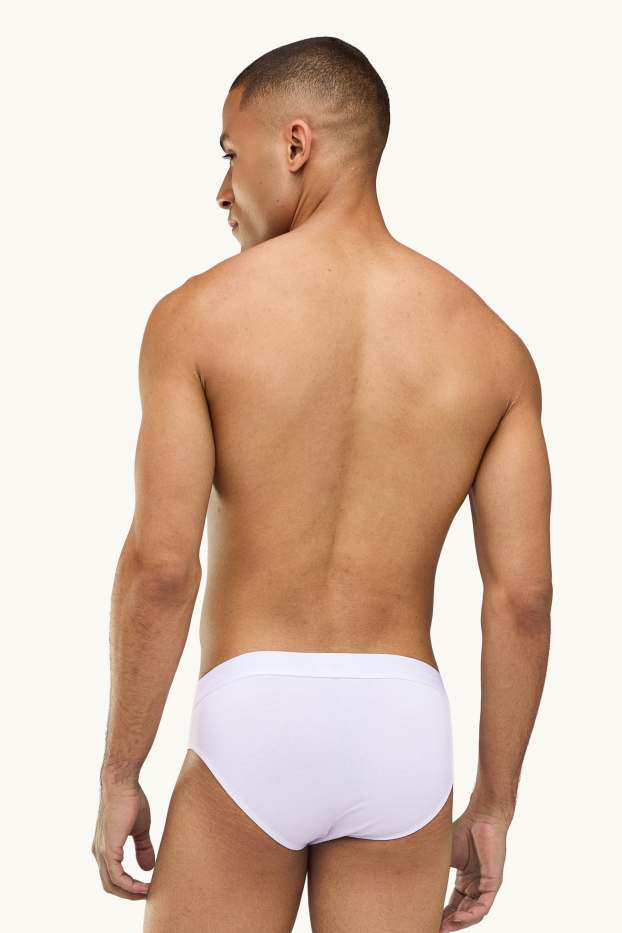 Herren - Multipack 3er - Slip - weiss
