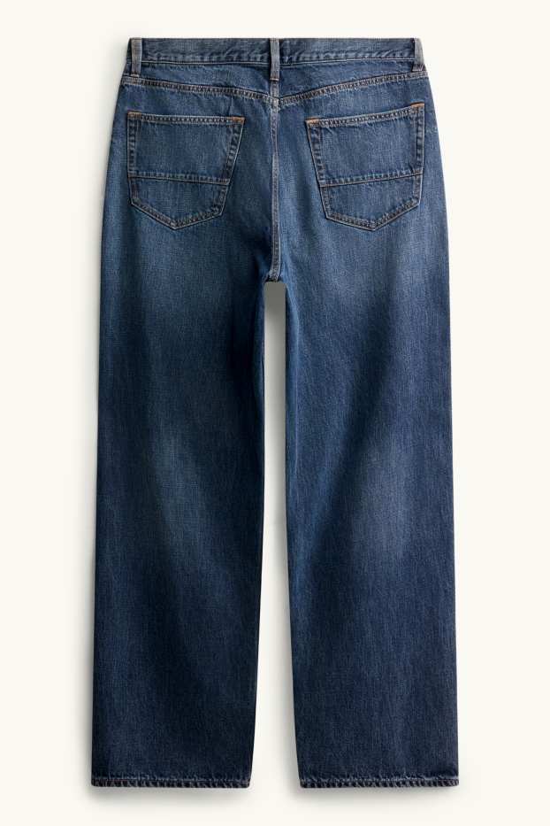Hommes - Jean baggy - jean bleu