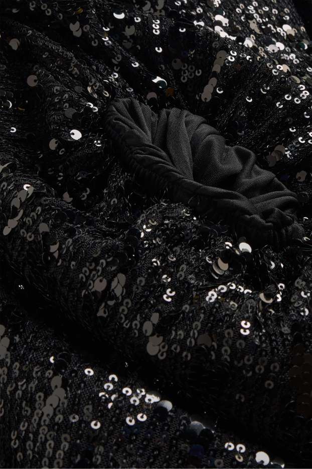 Women - Sequin jumpsuit - black