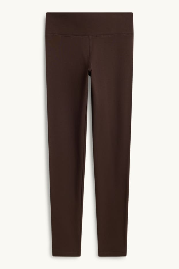 Donna - Leggings - marrone