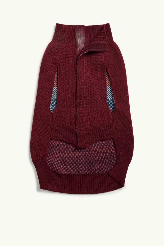 Unisexe - Mini Me - pull de Noël pour chien - bordeaux