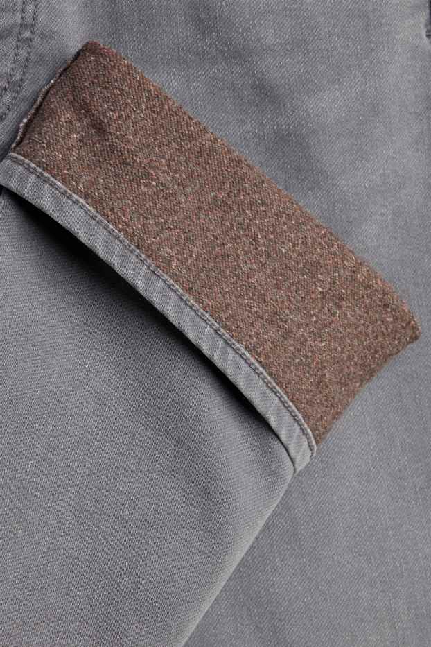 Hommes - Straight jean - jean chaud - jean gris foncé