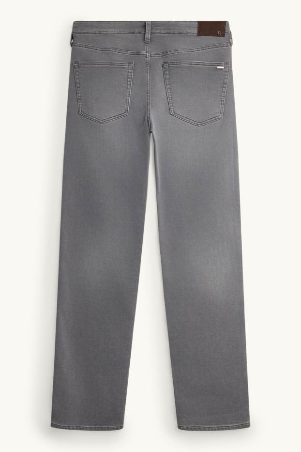 Hommes - Straight jean - jean chaud - jean gris foncé