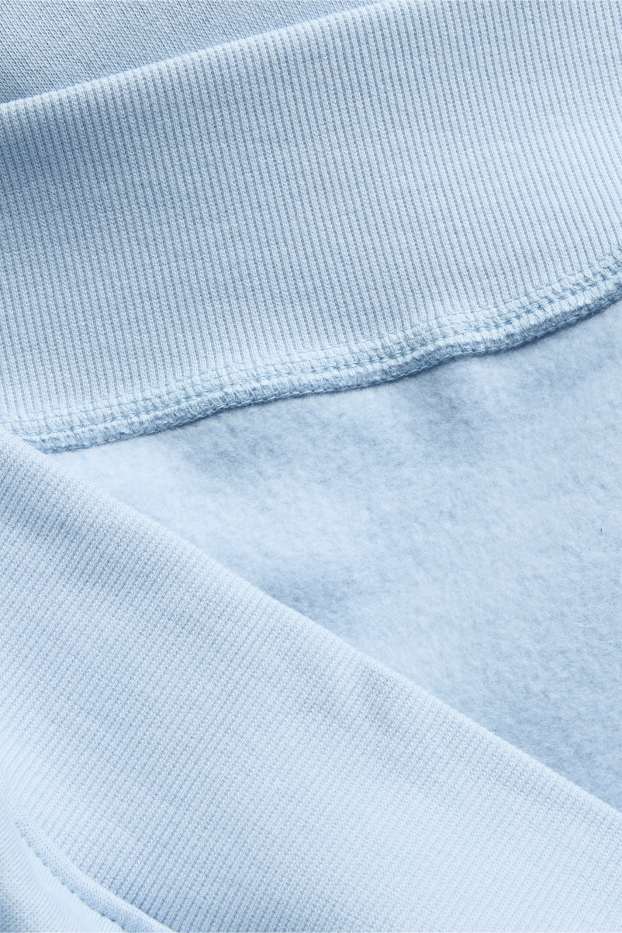 Herren - Oversized-Hoodie - hellblau