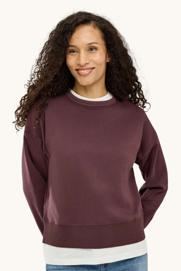 Women - Sweatshirt - brown