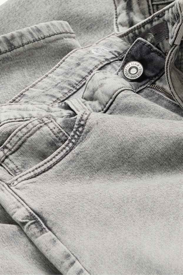 Nen - Estrella - barrel jeans - texà gris