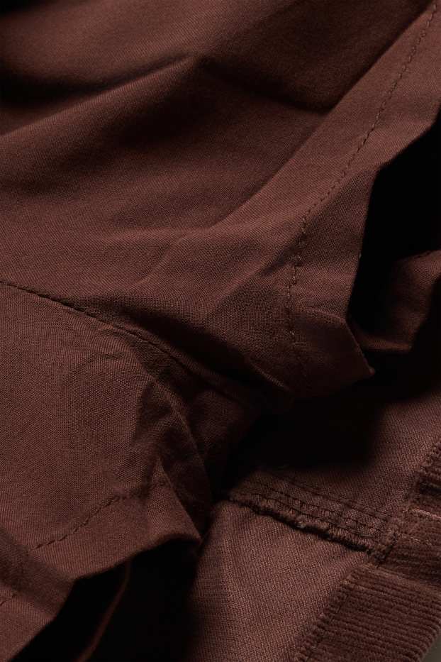 Damen - Cord-Skort - braun