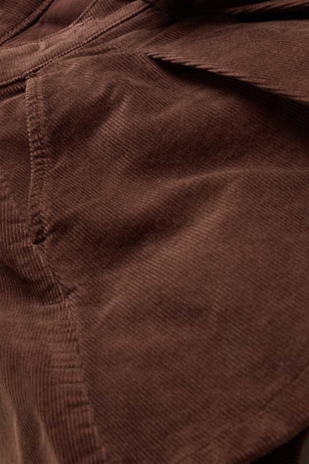 Damen - Cord-Skort - braun