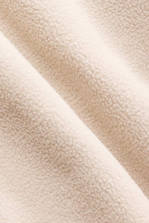 Bărbați - Pulover de fleece - bej