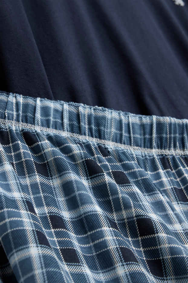 Femmes - Pyjama - bleu / bleu foncé